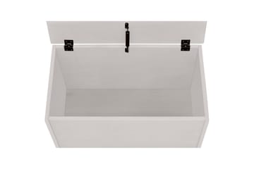 Lekekasse/Kiste Alpi 70x40x40 cm, Hvit - 70x40x40 cm, Hvit - Møbler - Barnemøbler - Oppbevaring barnerom - Lekekasse - Lekekasse