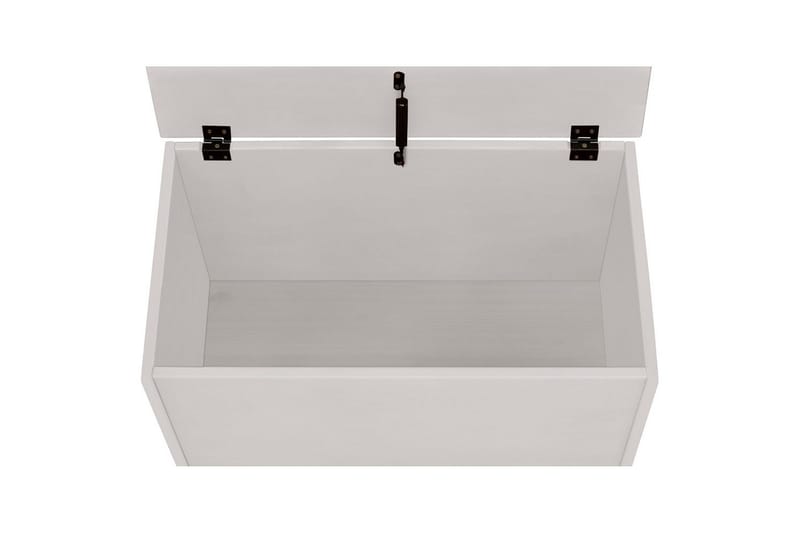 Lekekasse/Kiste Alpi 70x40x40 cm, Hvit - 70x40x40 cm, Hvit - Møbler - Barnemøbler - Oppbevaring barnerom - Lekekasse - Lekekasse