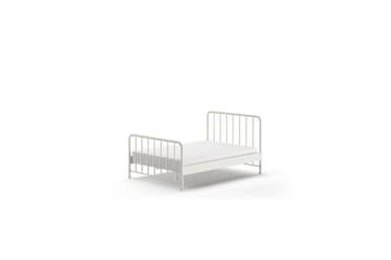 Seng Bronxx Hvit, 140 x 200 cm - Hvit, 140 x 200 cm - Møbler - Barnemøbler - Barneseng & Juniorseng