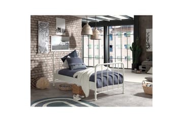 Seng Bronxx Hvit, 90 x 200 cm - Hvit, 90 x 200 cm - Møbler - Barnemøbler - Barneseng & Juniorseng