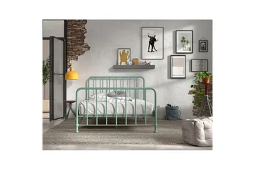 Seng Bronxx Olivengrønn, 140 x 200 cm - Olivengrønn, 140 x 200 cm - Møbler - Barnemøbler - Barneseng & Juniorseng