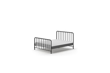 Seng Bronxx Svart, 160 x 200 cm - Svart, 160 x 200 cm - Møbler - Barnemøbler - Barneseng & Juniorseng