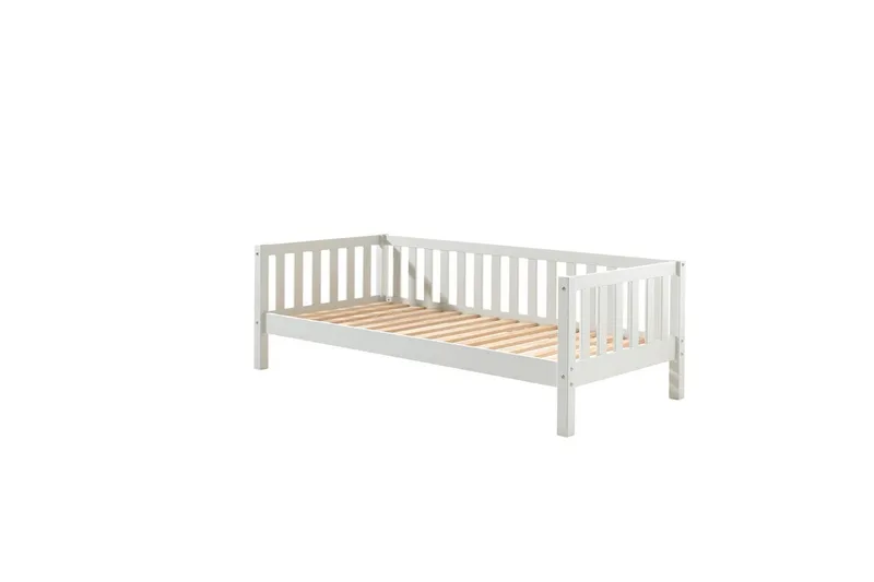 Seng Fritz med 1 skuff Hvit - Hvit - Møbler - Barnemøbler - Barneseng & Juniorseng