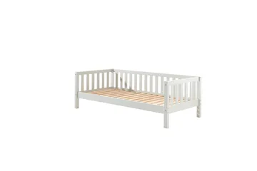 Seng Fritz med 1 skuff Hvit - Hvit - Møbler - Barnemøbler - Barneseng & Juniorseng