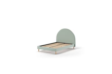 Seng med 2 nattbord Måne 140x200 cm Oliven Grønn - Oliven Grønn - Møbler - Barnemøbler - Barneseng & Juniorseng