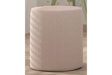 Seng med 2 nattbord Måne 140x200 cm Rosa - Rosa - Møbler - Barnemøbler - Barneseng & Juniorseng