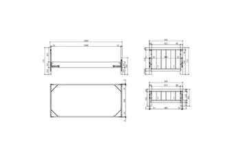 Seng med lamellbunn skuff Erik - Møbler - Barnemøbler - Barneseng & Juniorseng