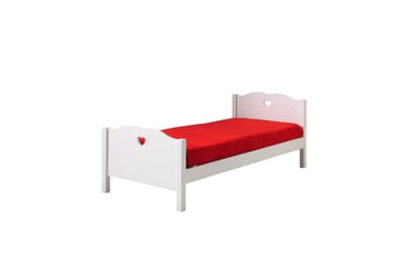 Seng med skuff Amori 90 x 200 cm Hvit - Møbler - Barnemøbler - Barneseng & Juniorseng