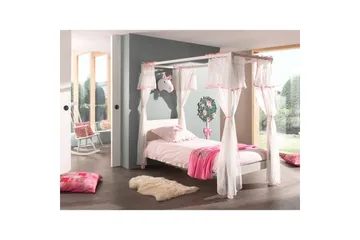 Seng med tekstilsett Pino Amori - Møbler - Barnemøbler - Barneseng & Juniorseng