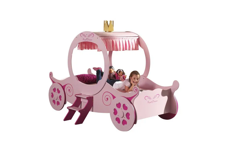 Seng Royal Princess Kate Rosa 90x200 cm Med Madrass, Med Madrass