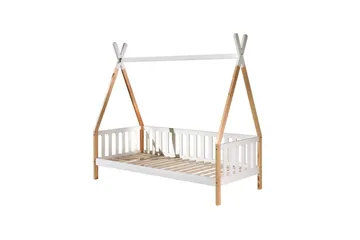 Seng Tipi 90x200 cm Med gjerde - Med gjerde - Møbler - Barnemøbler - Barneseng & Juniorseng