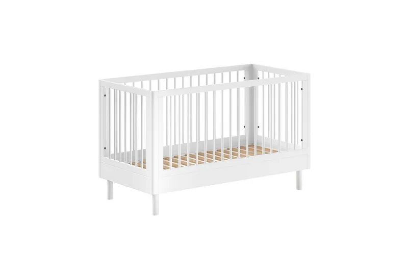 Spjälsäng med byrå garderob Jaxx Forrest Jaxx White - Møbler - Barnemøbler - Barnemøbelsett