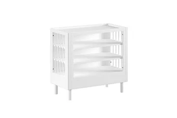 Spjälsäng med skötbord Jaxx Forrest Jaxx White - Møbler - Barnemøbler - Barnemøbelsett