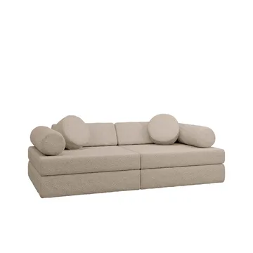 Tharosin 2-seters barnesofa - beige - M øbler - Barnemøbler - Barnesofa
