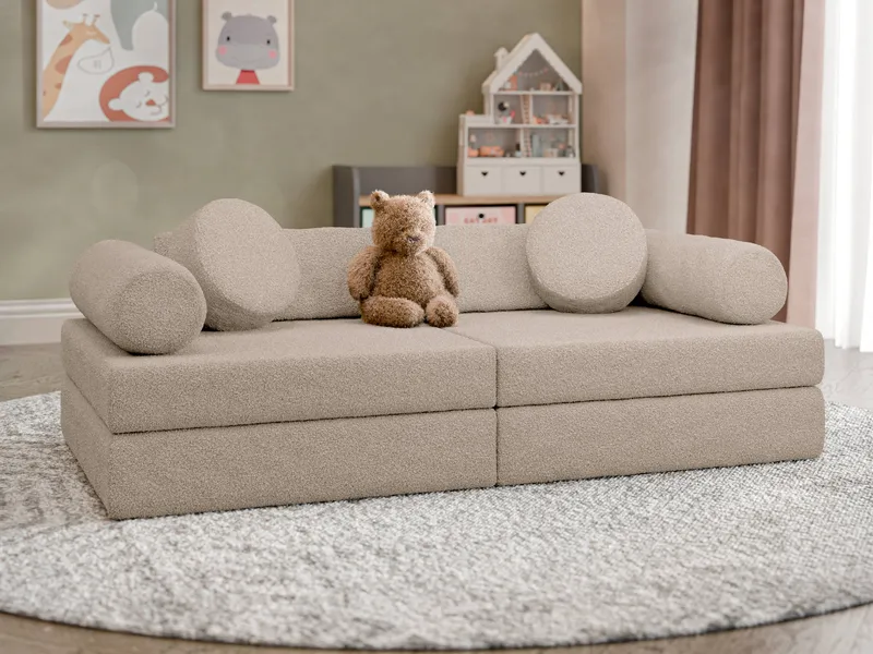 Tharosin 2-seters barnesofa - beige - Møbler - Barnemøbler - Barnesofa