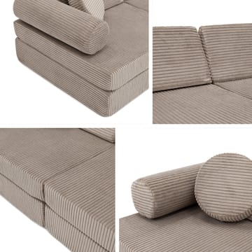 Tharosin 2-seters barnesofa - brun - Møbler - Barnemøbler - Barnesofa
