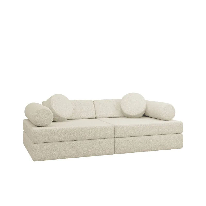 Tharosin 2-seters barnesofa - krembeige - Møbler - Barnemøbler - Barnesofa