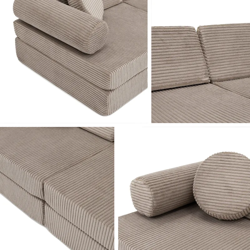 Tharosin Barnesofa - Brun - Møbler - Barnemøbler - Barnesofa