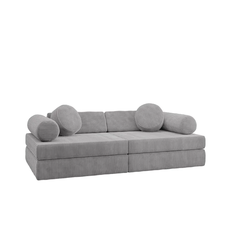 Tharosin Barnesofa - Grå - Møbler - Barnemøbler - Barnesofa