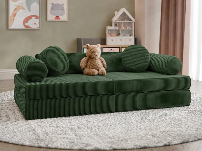 Tharosin Barnesofa - Grønn - Møbler - Barnemøbler - Barnesofa