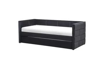 Uttrekkbar seng Chavonne - Svart - Møbler - Barnemøbler - Barneseng & Juniorseng