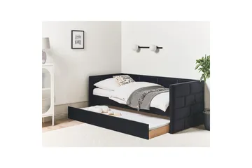 Uttrekkbar seng Chavonne - Svart - Møbler - Barnemøbler - Barneseng & Juniorseng