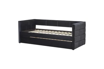 Uttrekkbar seng Chavonne - Svart - Møbler - Barnemøbler - Barneseng & Juniorseng
