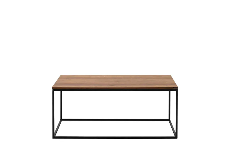 Ajmit Salongbord 100x60 cm Brun, Hanah Home