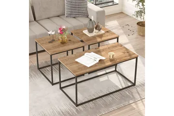 Kenkichi Sofabord 50x50 cm Mørk blå - Hanah Home - Møbler - Bord - Sofabord & salongbord