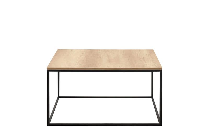 Ajmit Soffbord 80x80 cm Brown/Black - Møbler - Bord - Sofabord & salongbord