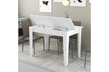 Levents Spisebord 110x72 cm Hvit - Hanah Home - Møbler - Bord - Spisebord & kjøkkenbord