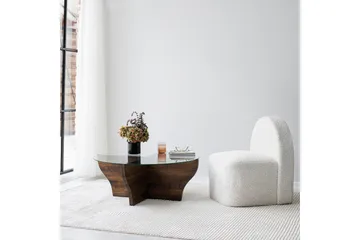 Amphora Sofabord 92 cm Brun - Hanah Home - Møbler - Bord - Sofabord & salongbord