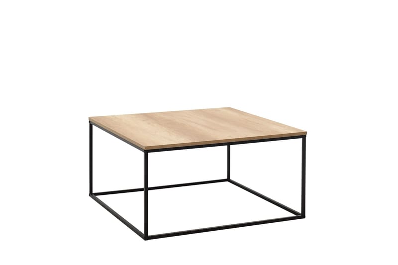 Ajmit Soffbord 80x80 cm Brown/Black