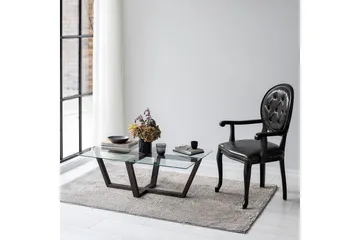 Liepene Sofabord 105x65 cm Svart - Hanah Home - Møbler - Bord - Sofabord & salongbord