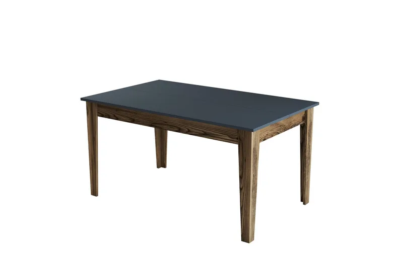 Lissione Spisebord 145x88 cm Brun/Svart, Hanah Home