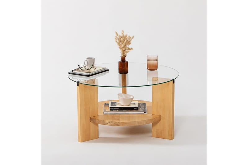 Mumondo Sofabord 75 cm Brun - Hanah Home - Møbler - Bord - Sofabord & salongbord