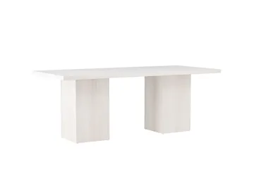 Olga Spisebord 75x200 cm - Hvit - Møbler - Bord - Spisebord & kjøkkenbord