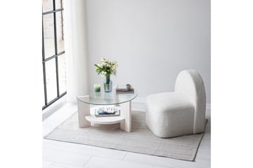 Mumondo Sofabord 75 cm Hvit - Hanah Home - Møbler - Bord - Sofabord & salongbord