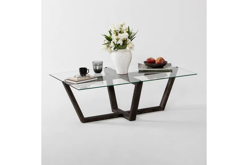 Liepene Sofabord 105x65 cm Svart - Hanah Home - Møbler - Bord - Sofabord & salongbord