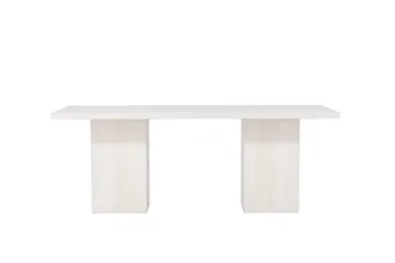 Olga Spisebord 75x200 cm - Hvit - Møbler - Bord - Spisebord & kjøkkenbord