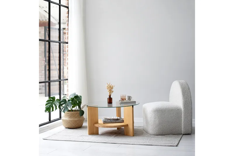 Mumondo Sofabord 75 cm Brun - Hanah Home - Møbler - Bord - Sofabord & salongbord