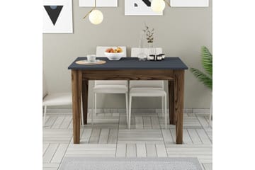 Levents Spisebord 110x72 cm Brun/Svart - Hanah Home - Møbler - Bord - Spisebord & kjøkkenbord