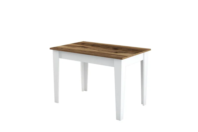 Levents Spisebord 110x72 cm Brun/Hvit, Hanah Home
