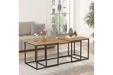 Kenkichi Sofabord 50x50 cm Mørk blå - Hanah Home - Møbler - Bord - Sofabord & salongbord