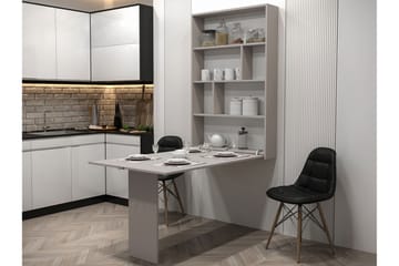 Abi Matbord Vägghängt 130 cm Rektangulær - Beige - Møbler - Bord - Spisebord & kjøkkenbord