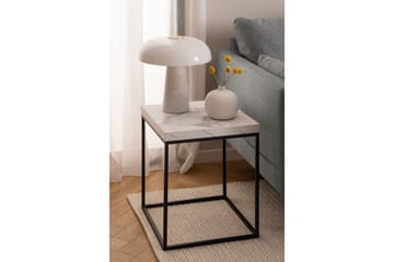 Adisan Sofabord 40x40 cm - Hvid - Møbler - Bord - Sofabord & salongbord