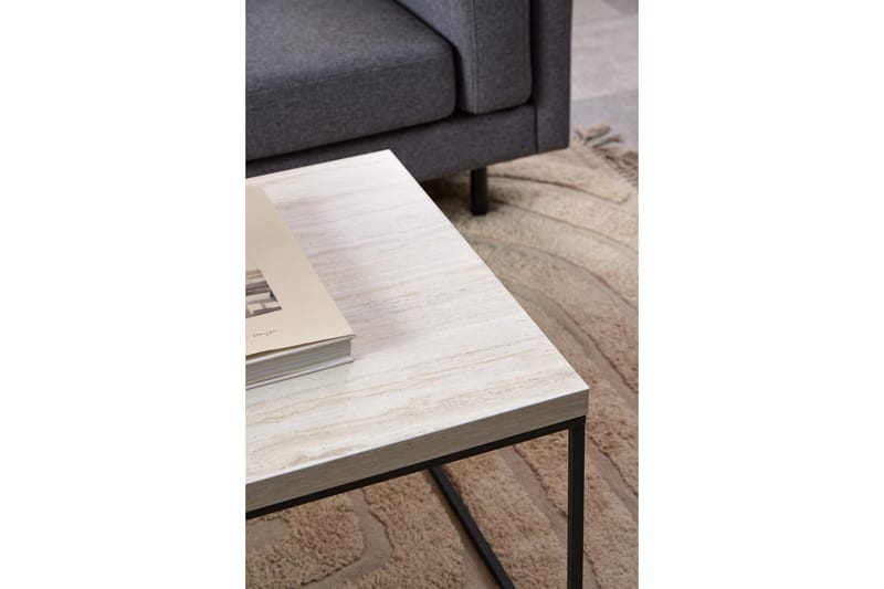 Adisan Sofabord 55 cm - Beige - Møbler - Bord - Sofabord & salongbord