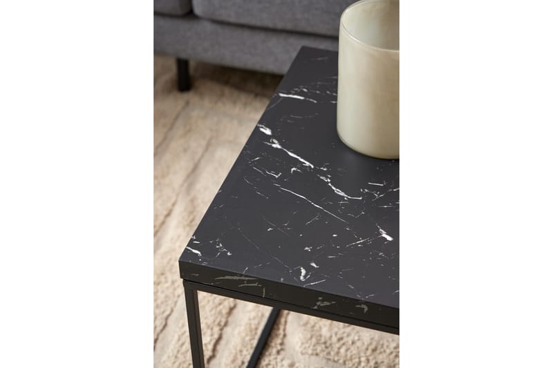 Adisan Sofabord 55 cm - Svart - Møbler - Bord - Sofabord & salongbord