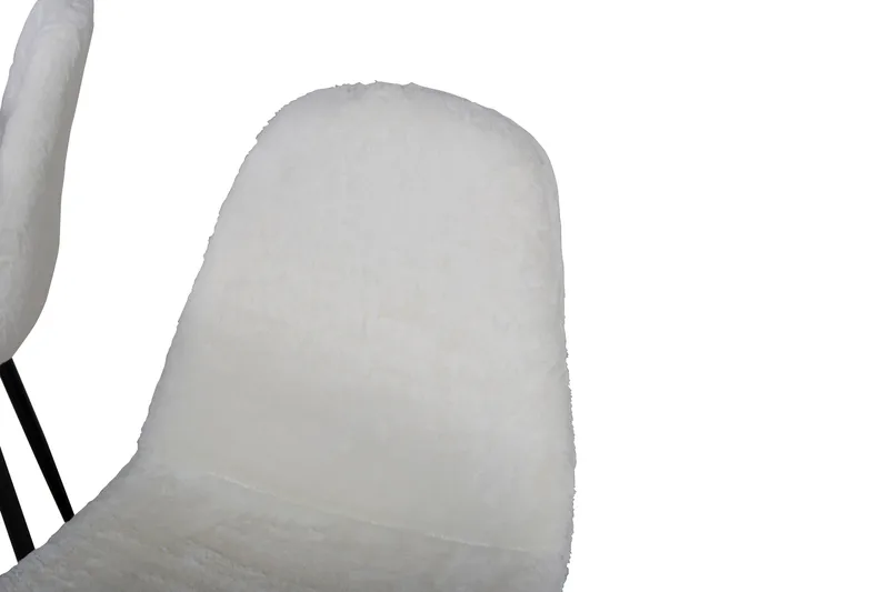 Admira Spisegruppe 140 cm inkl. 4 Ypas Stoler - Marmor/Hvit/Svart - Møbler - Bord - Spisegruppe
