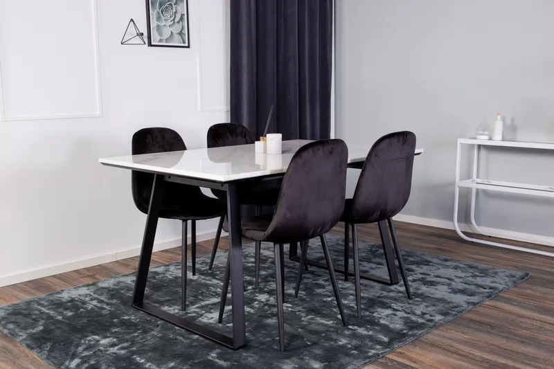 Admira Spisegruppe med 4 Pontus Kjøkkenstoler - Møbler - Bord - Spisegruppe